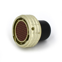 Conector Hembra de 50 Pines Serie OHS, Tipo Bayoneta Ultrapequeño, Conector Ruso OHS-BC-1-50/27-P12-1-B