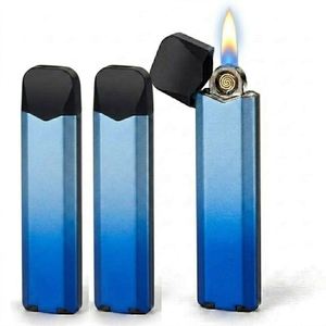 Briquet jetable en métal durable au design créatif, style professionnel, coupe-vent Alien, avec emballage cadeau, production quotidienne de 10 000 pièces - Product Image 4
