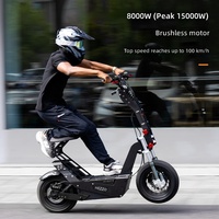 Trottinette Électrique Tout-Terrain Pliable 72V 10 000W, Pneus Tout-Terrain 16 Pouces, Haute Puissance, Charge Max. 150kg, Livraison Directe depuis Entrepôt International