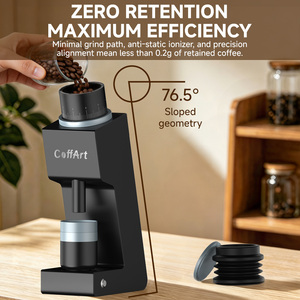 <span class=keywords><strong>Molinillo</strong></span> de Café de Alto Torque y Silencioso con Motor DC, Dosis Única, Muelas de Titanio de 48mm, Cero Retención, para Cafetería - Product Image 2