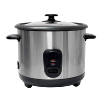 Autocuiseur de riz domestique, vente en gros usine, avec cuve intérieure antiadhésive de 5L pour 3-4 personnes, mini autocuiseur de riz pour 1-2 personnes