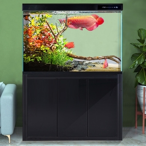 Luxe Super Platina Arowana Tank Grote Bodem Filter Droge Natte Scheiding Rechts Overloop Glazen <span class=keywords><strong>Aquarium</strong></span> <span class=keywords><strong>Aquarium</strong></span> <span class=keywords><strong>Aquarium</strong></span> Voor Leven - Product Image 5