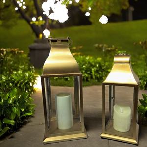 Gold Decorative Moroccan Vintage <strong>Tall</strong> Metal Glass Hurricanei Pillar Candle <strong>Lantern</strong> Holders <strong>Lanterns</strong> and Candle Holder Wholesale - Product Image 3