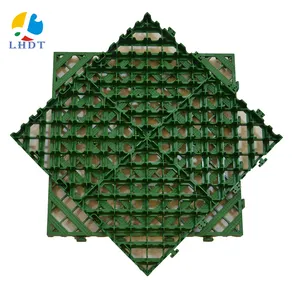 Mat Modular Durable Interlocking Cushion Garage Tiles PP Anti-Slip Flooring Snap Together Drainage Mats for Outdoor Indoor