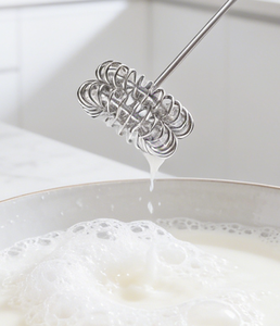 USB Rechargeable Electric Milk Frother Handheld Milk Foam <b>Maker</b> Wireless Milk Whisk for Coffee Latte Cappuccino Home Kitchen Bar - Product Image 5