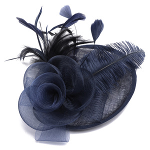 Women Elegant Bowknot Veil Fascinator <b>Hat</b> <b>Lady</b> <b>Wedding</b> Party Church <b>Hat</b> Hair Accessories - Product Image 6