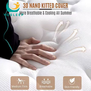 लोच जेब से भरा नरम नरम वसंत गद्दे हवा वसंत फोम गद्दे बेडरूम होटल फर्नीचर मध्यम फर्म मूल्य के लिए - Product Image 5