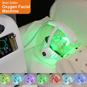 Venta al por mayor de belleza Vertical <span class=keywords><strong>Hydro</strong></span> 3 en 1 oxígeno máquina Facial inyector de oxígeno máquina Facial terapia de oxígeno máquina Facial - Product Image 2