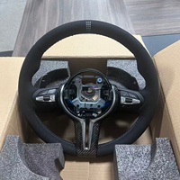 Volant en daim intégral style CS pour BMW F10 F20 F22 F30 F31 M2 F87 M3 F80 M4 F82 F85 F90 X5 F15 E70 E90 325i 525i
