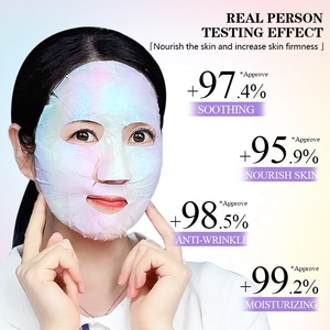 Maschera <span class=keywords><strong>Crema</strong></span> Viso e Naso Vegana Anti-Rughe Idratante Profonda Nutriente con Centella e Peptidi GHK-Cu, Private Label OEM ODM, Vendita all'Ingrosso - Product Image 1