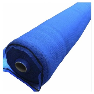 Red de andamio ignífuga azul HDPE al por mayor, Red de Seguridad de 110GSM para la construcción - Product Image 1