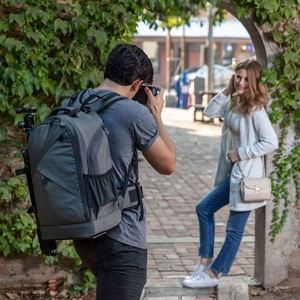 Free Sample DSLR SLR <b>Camera</b> <b>Backpack</b> Mirrorless Photography Shockproof <b>Camera</b> Bag Waterproof Compatible Classic <b>Camera</b> Bag - Product Image 3