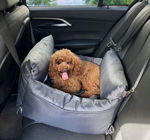 Siège de voiture Soft Pet Booster <span class=keywords><strong>pour</strong></span> chiens Chiot Voyage Car Carrier Bed for Small Medium Dog Car Seat Keep Clean - Product Image 3