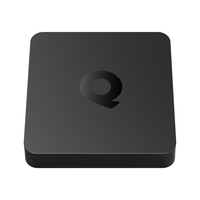 Q1 H313 2G 16G TV Box Android 10 OS, Wifi Dual 2.G/5G, B-T5.2, Quad Core, Control Remoto por Voz, Smart OTT Set Top Box para Señalización Digital