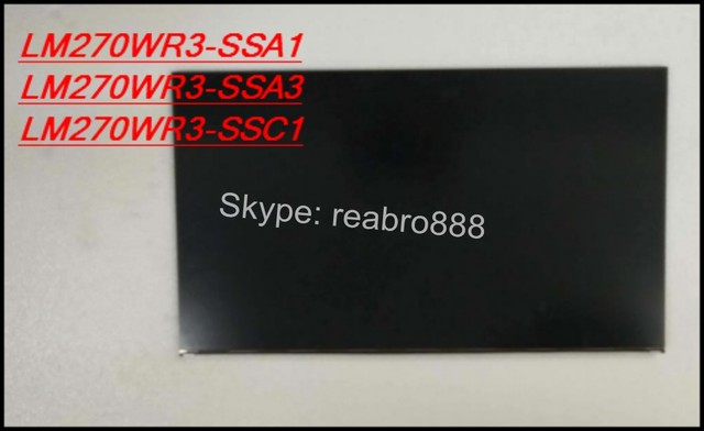 New Original LM270WR3-SSA1 LM270WR3-SSA3 LM270WR3-SSC1 LCD screen 27 inch Monitor panel For