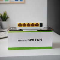 Extenseur PoE 5 ports 10/100 Mbps Full-Duplex, commutateur empilable en stock, sans alimentation, IEEE 802.3af/at RJ45 pour caméra IP CCTV