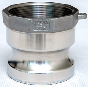 Acoplamiento Camlock de acero inoxidable, conector de montaje de tubería <span class=keywords><strong>DN</strong></span> de 25mm, adaptador de liberación rápida, adaptador macho hembra de fundición de rosca BSP - Product Image 1
