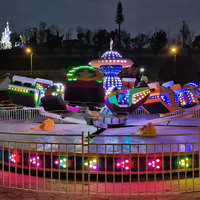 Manège Rotatif Géant Thème Pieuvre pour Parc Commercial