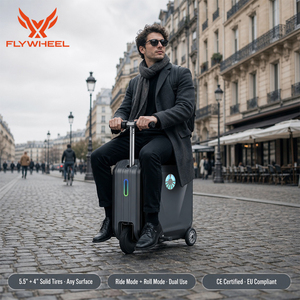 Maleta Eléctrica con Batería de 22.2V, Carcasa Rígida de ABS y PC, Capacidad de 40L, Certificación UN38.3, Ideal para Viajes al Aire Libre - Product Image 1