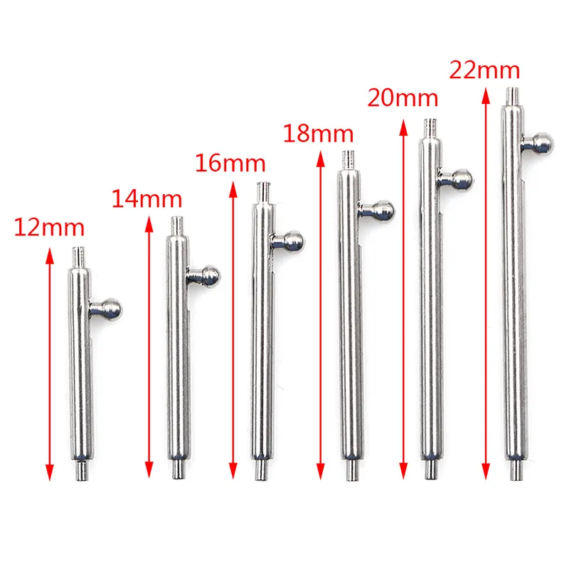 1.5mm thick Watch Pin repair Tools & Kits Quick Release Watch Strap Spring Bars Pins 16MM 18MM 20MM 22MM 24MM
