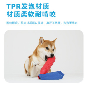 Canine Instinct <b>Dog</b> Toy TPR Foam Training <b>Ball</b> Durable Teeth Cleansing Outdoor Play For <b>Dogs</b> - Product Image 4