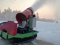 Nueva máquina automática para hacer nieve móvil central de copos de nieve artificiales para exteriores, pieza de repuesto gratuita