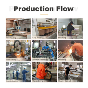 Ghế ăn vải nhung màu xám hiện đại KirKasa chân kim loại SJ180-38 dùng cho nhà ở, phòng khách, nhà bếp, căn hộ, quầy bar gia đình - Product Image 4