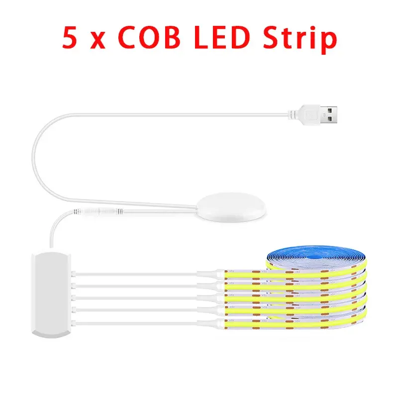 COB LED *5PCS+Switch