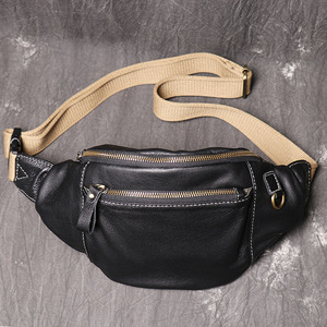 Bolso Bandolera de Piel de Primera Calidad para Hombre, Estilo Triangular, para Viajes, Senderismo, Regalo de Boda, LCB-0043 - Product Image 6