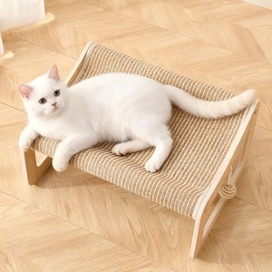 Hoge Kwaliteit Desktop Kat Krabben Zacht Gemaakt Van Natuurlijke Sisal <span class=keywords><strong>Eco</strong></span> Vriendelijke Gemakkelijk Schoonmaken Kat Krabber Bed - Product Image 4