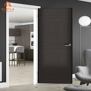 ตัวล็อกประตูห้องส้วมเดี่ยวแบบแขวนผนังลายไม้สีดำทำจากไฟเบอร์กลาสสำเร็จรูปดีไซน์ทันสมัย - Product Image 3