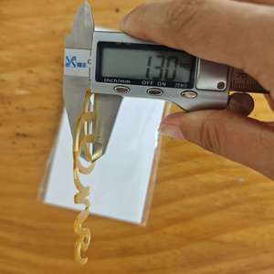 <span class=keywords><strong>D</strong></span>écoration de gâteau en acrylique doré pour <span class=keywords><strong>premier</strong></span> <span class=keywords><strong>anniversaire</strong></span>, garçon ou fille, 1,3 mm <span class=keywords><strong>d</strong></span>'épaisseur, fournie directement par l'usine MOYI - Product Image 3