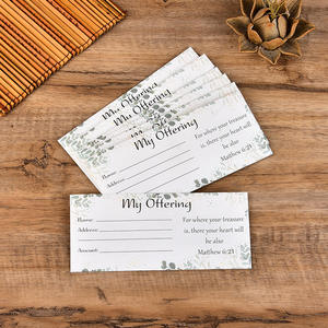 흰색 갈색 코팅되지 않은 종이 종자 봉투 고객 피드백 봉투 종이 봉투 사용자 정의 로고 - Product Image 3