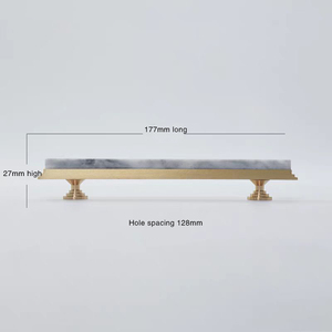 JAYA Natural <strong>Door</strong> <strong>Knob</strong> Stone Marble Brass Cabinet Drawer <strong>Knobs</strong> Cupboard Dresser Drawer Pulls Handles <strong>Knobs</strong> Furniture <strong>Door</strong> Handle - Product Image 3
