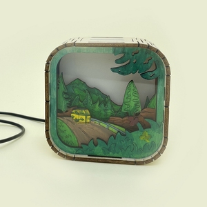 Hoạt Động Giáo Dục & Sáng Tạo Cho Mọi Lứa Tuổi Bộ Câu Đố Bằng Gỗ 3D Đầy Thử Thách Đèn Ngủ Tự Làm - Product Image 3