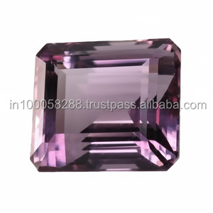 พลอยอะมีทิสต์ธรรมชาติจากบราซิล - รูปทรงแปดเหลี่ยมสีม่วง ขนาด 8x10 มม. น้ำหนัก 3.12 กะรัต ผ่านการอบด้วยความร้อน สำหรับทำเครื่องประดับ - Product Image 1