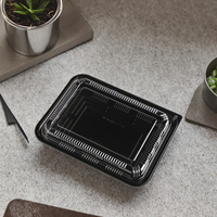 Récipients alimentaires jetables pp rentables auto-chauffants pratiques et personnalisés en plastique pour boîte à lunch