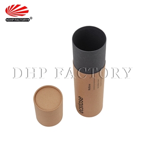 CuộN Cạnh Tùy Chỉnh Logo Áp Phích Sơn Bao Bì Xi Lanh Vòng Tái Chế Giấy Kraft Ống Hộp - Product Image 3