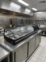 Réfrigérateur commercial de haute qualité pour boissons et aliments, vitrine réfrigérée pour sushis, idéal pour les restaurants et les pizzerias
