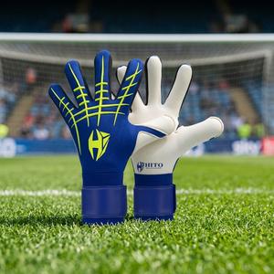 ถุงมือผู้รักษาประตู Super Soft Grip  ยางลาเท็กซ์ Giga บริเวณฝ่ามือ  ยางฉีดแบบ Backhand  หัวแม่มือแบบ Negative Roll  ยางพันนิ้ว T-Tab - Product Image 2