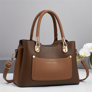 Sac à main de marque de haute qualité de taille moyenne à la mode vintage pour femmes avec logo - Product Image 3