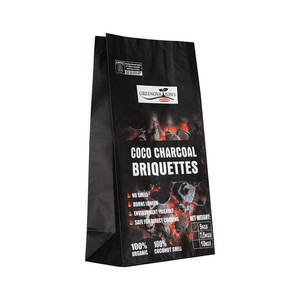 Giấy kraft gỗ than đóng gói túi gỗ cứng cục than bánh vỏ dừa BBQ than bao bì túi - Product Image 1