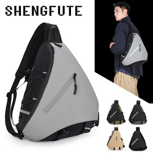 2025 Mới Đa-Sử Dụng Ngực Túi Thạc Sĩ Ba Lô Unisex Crossbody Túi Hợp Thời Trang Thương Hiệu 20-35L Oxford Không Thấm Nước Giản Dị Tam Giác Ba Lô - Product Image 3
