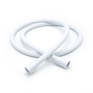 <strong>2025</strong> New Matt White <strong>Silicone</strong> Shower <strong>Hose</strong> NSF and WRAS Certified for Pure and Minimalist Bathroom Aesthetics - Product Image 1