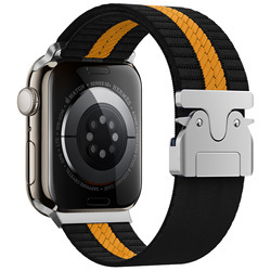 Black and orange [single stripe]