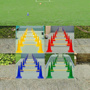 Cônes d'agilité AGILITY HURDLE ADJUSTABLE Hot Sell Football Training Football Disc Agility Cones Football Disc Agility Cones From India - Product Image 4