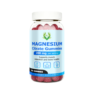 OEM <b>Magnesium</b> Citrate <b>Gummies</b> Anhydrous Supplement 200mg Healthcare Supplement <b>Magnesium</b> Citrate Supplement - Product Image 1