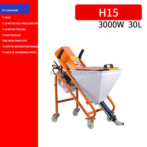 Máquina de pulverización de lechada de recubrimiento impermeable Industrial eléctrica profesional <span class=keywords><strong>Pistola</strong></span> de pulverización de cemento de <span class=keywords><strong>masilla</strong></span> de <span class=keywords><strong>poliuretano</strong></span> profesional - Product Image 3