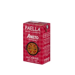 Buen Precio Final Hecho en España Nutritivo 6X1L Sabroso Base de cocina Paella Caldo de carne para exportación - Product Image 1