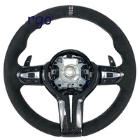 Volant de voiture en fibre de carbone LED personnalisé pour BMW M2 M3 M4 M5 M6 X5M X6M F87 F80 F82 F30 F31 F32 F33 F34 F36 F10